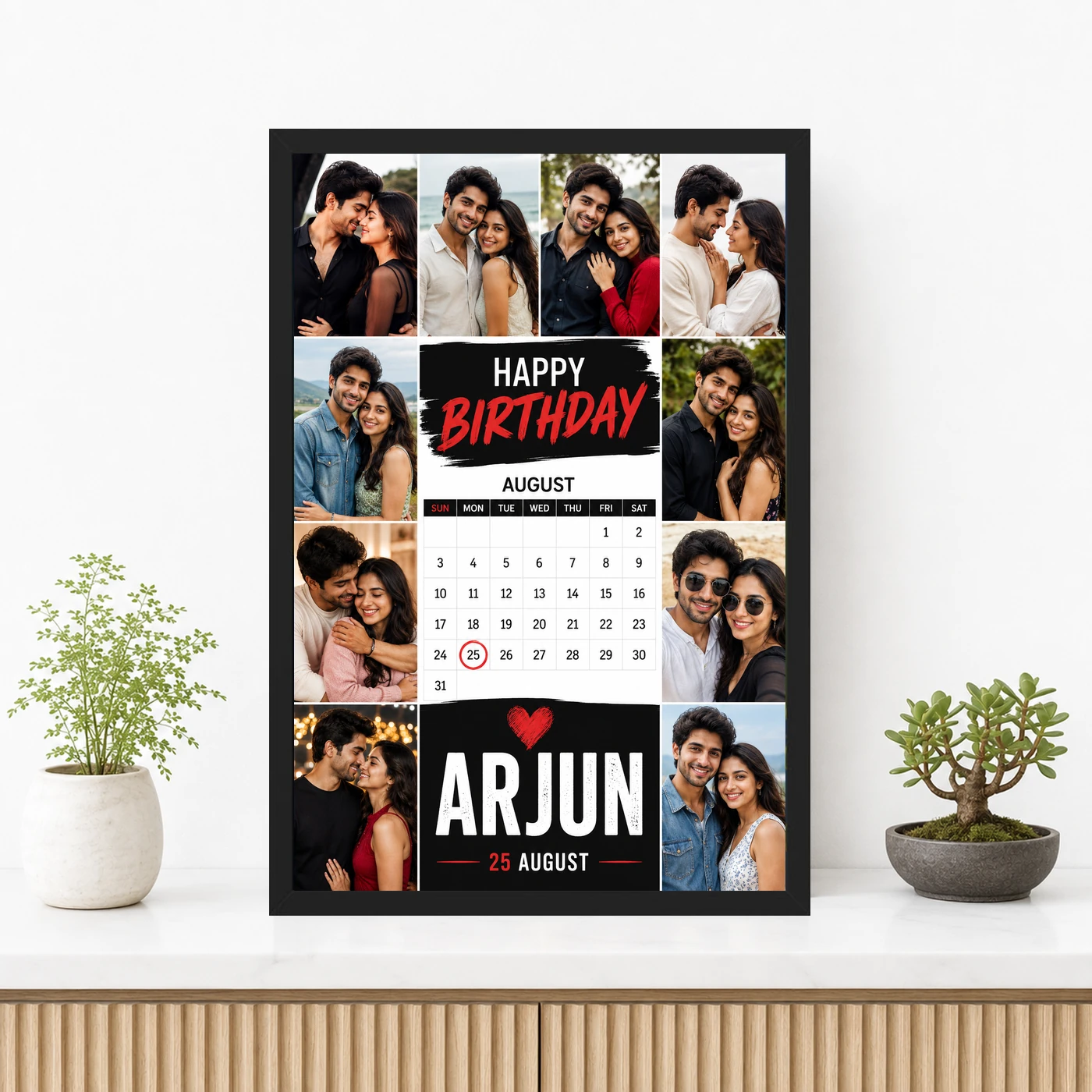 Boyfriend Birthday Photo Frame New, view 3
