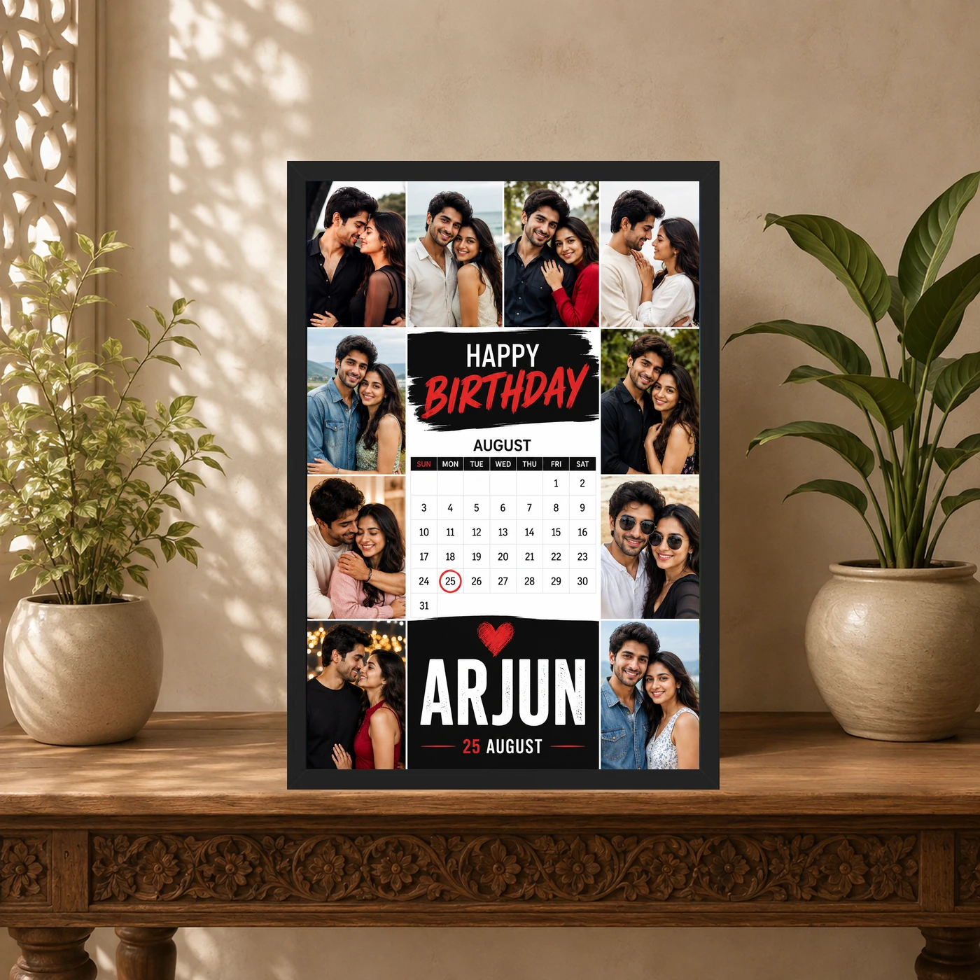 Boyfriend Birthday Photo Frame New, view 5