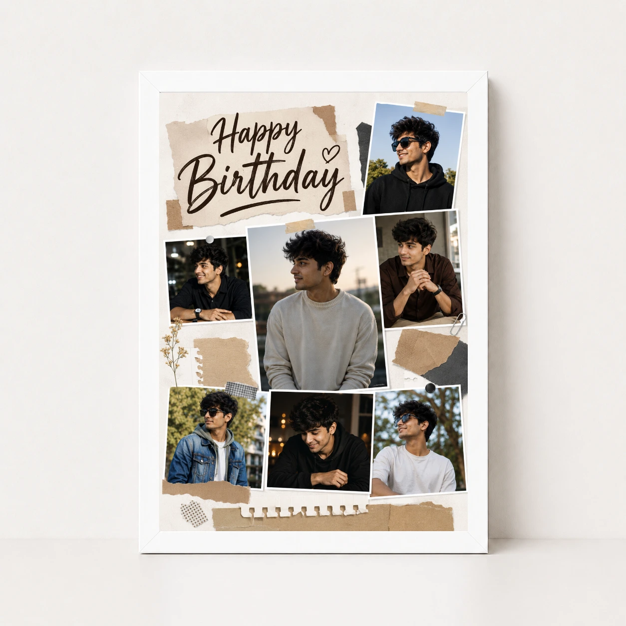 Boyfriend Birthday Photo Frame, view 11