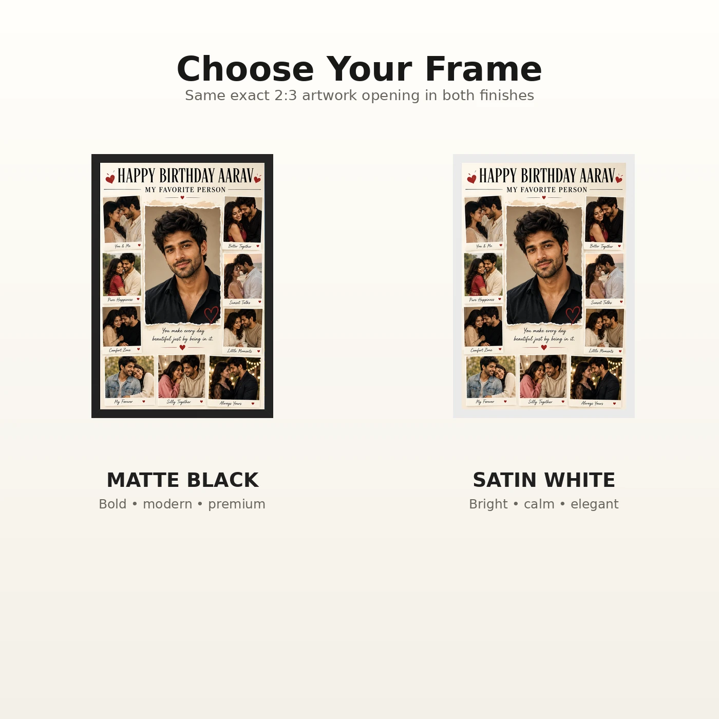 Boyfriend Birthday Photo Frame, view 7