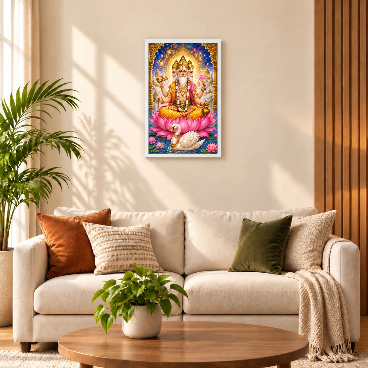 Brahma Four-Faced Lotus Cosmic Photo Frame, view 9