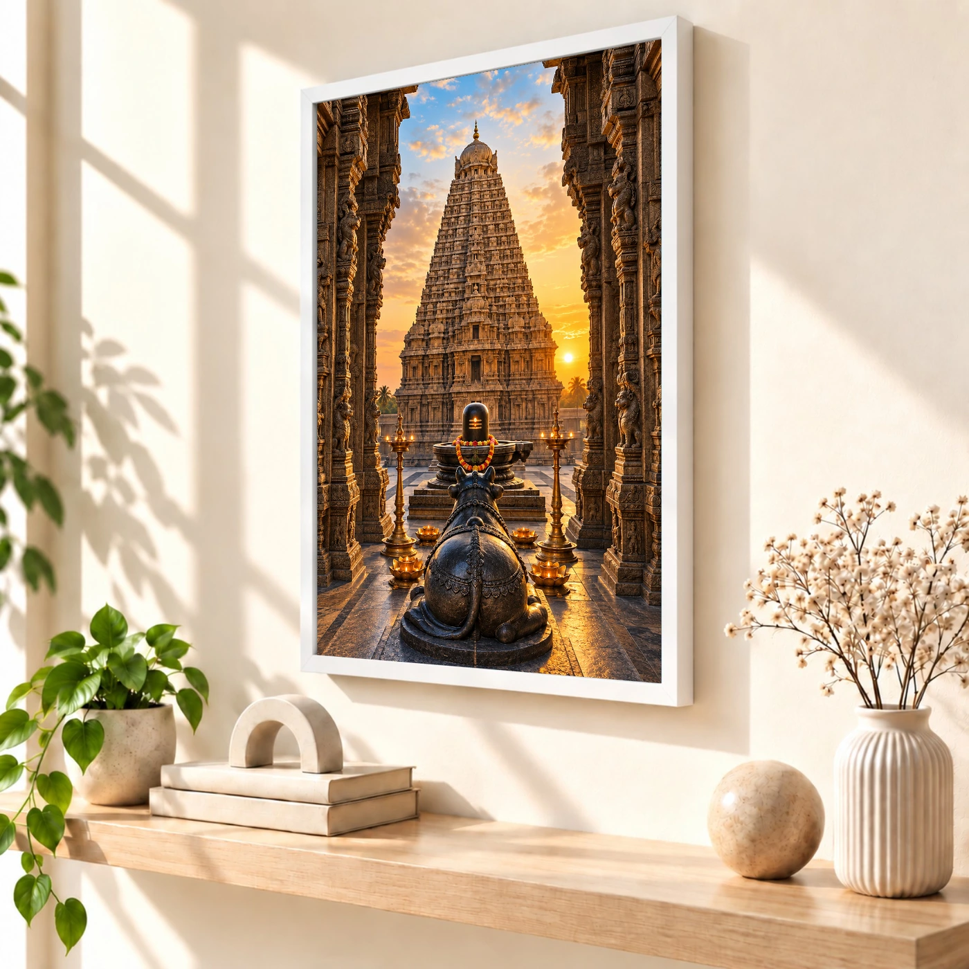 Brihadeeswarar Thanjavur Nandi Photo Frame, view 7