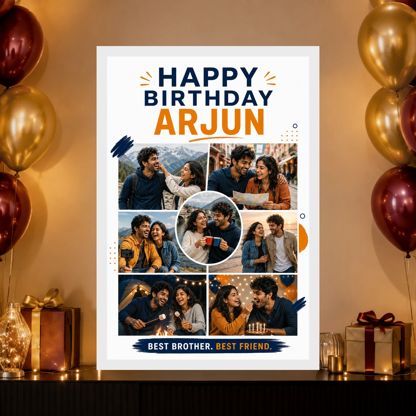 Brother Birthday Photo Frame, view 10
