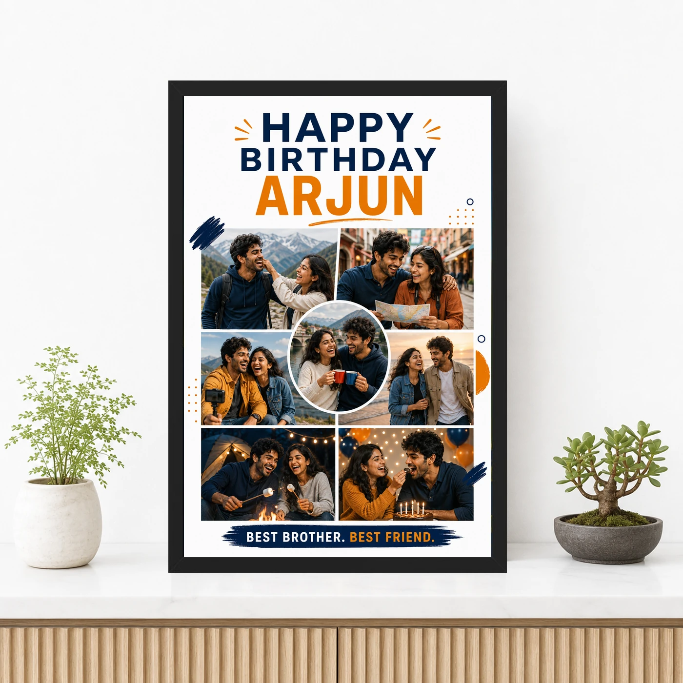 Brother Birthday Photo Frame, view 3