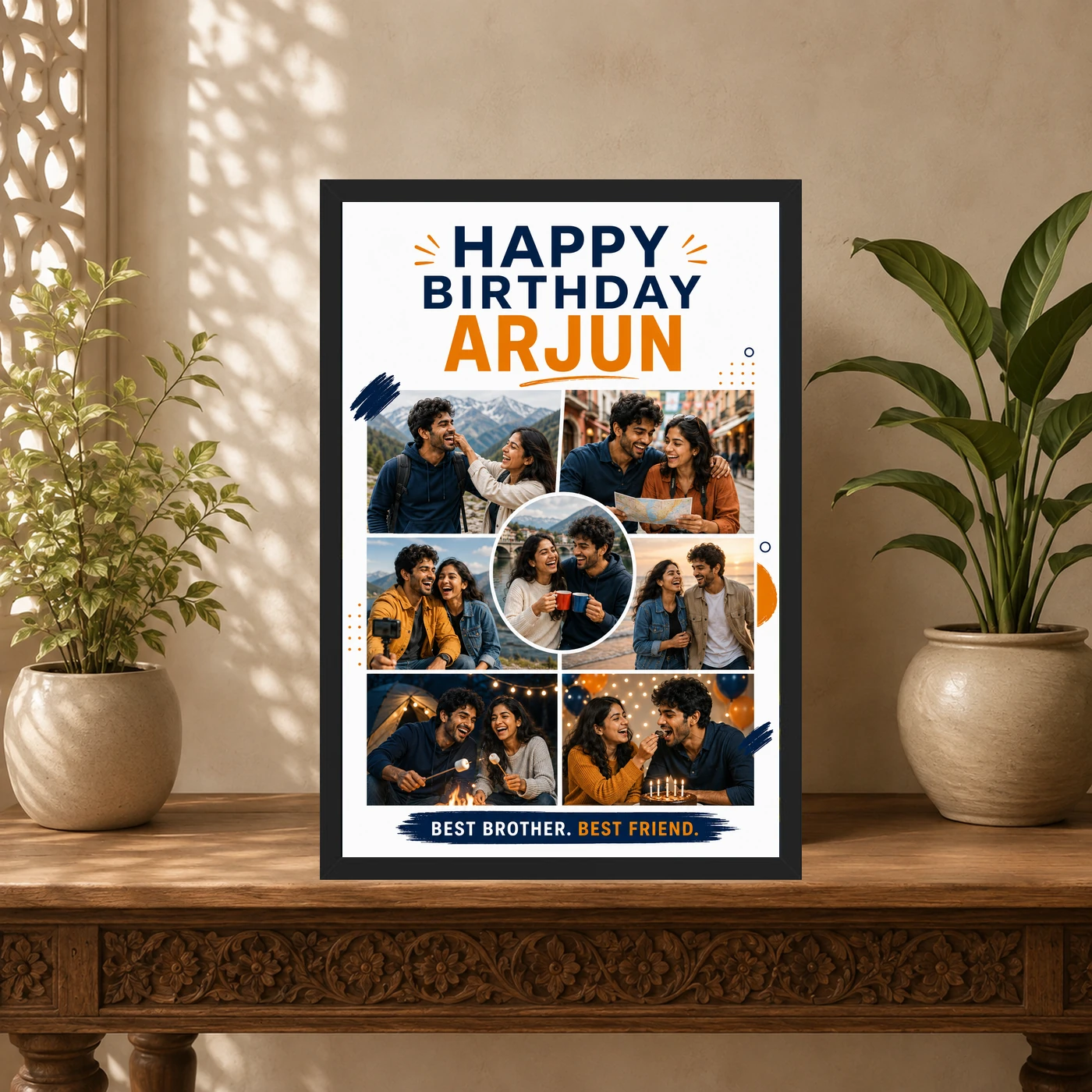 Brother Birthday Photo Frame, view 5