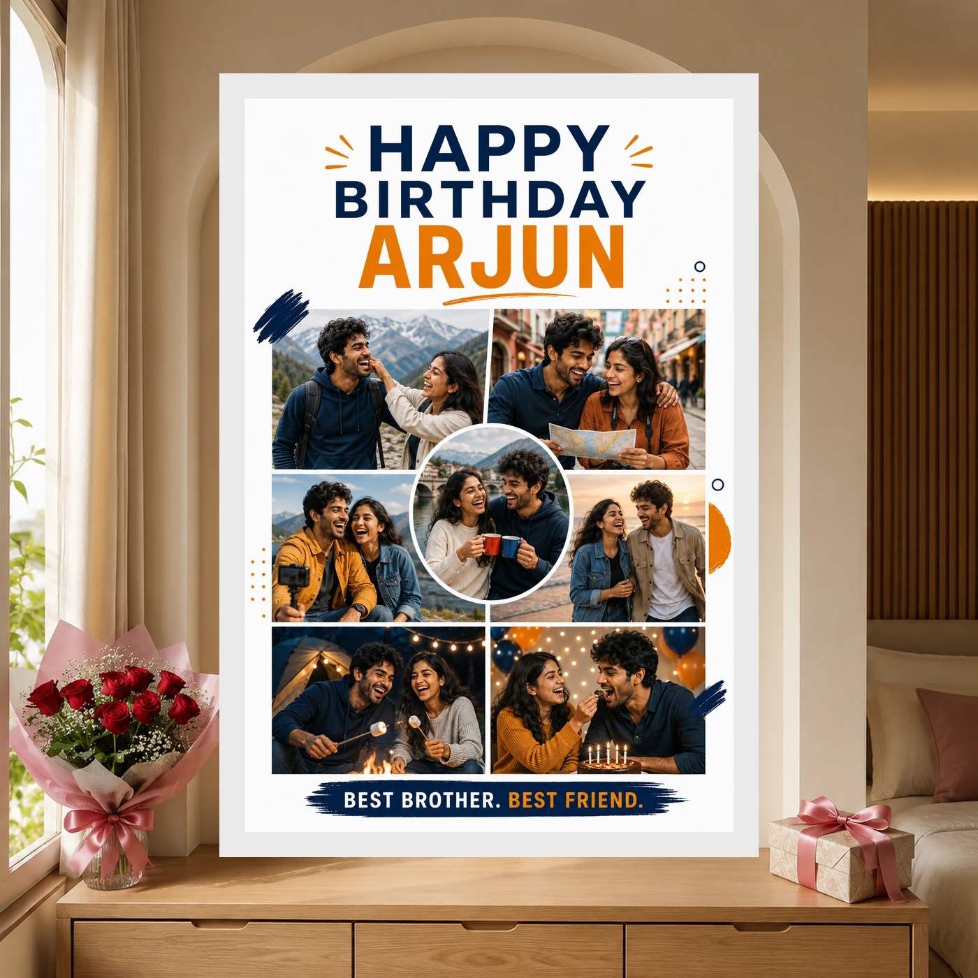 Brother Birthday Photo Frame, view 6
