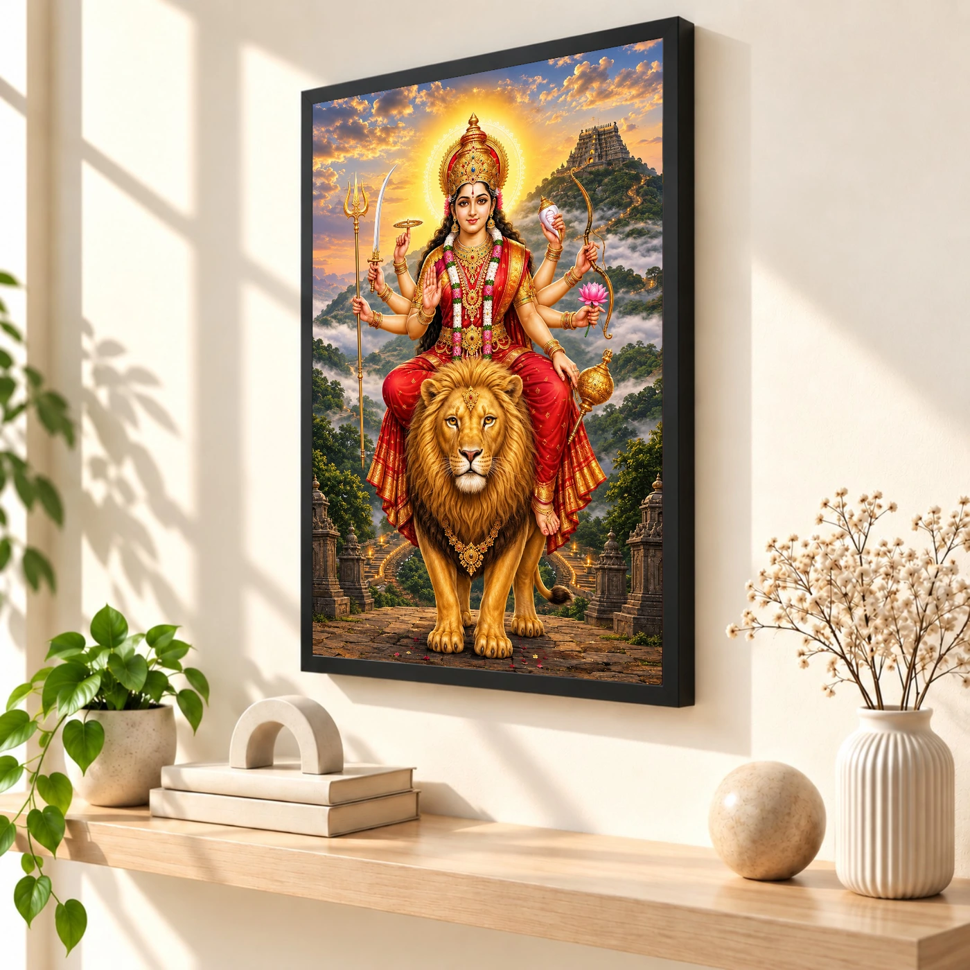 Chamundeshwari Mysuru Hills Photo Frame, view 2