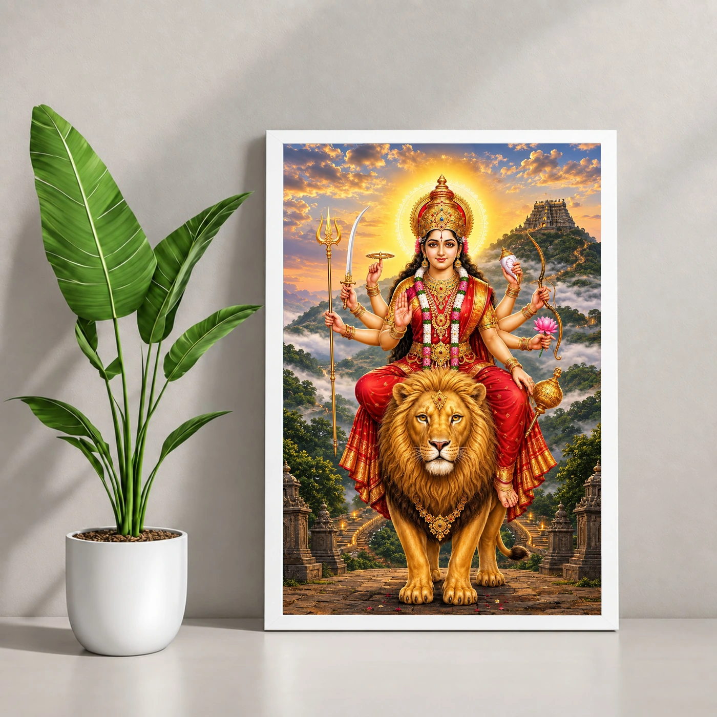 Chamundeshwari Mysuru Hills Photo Frame, view 4