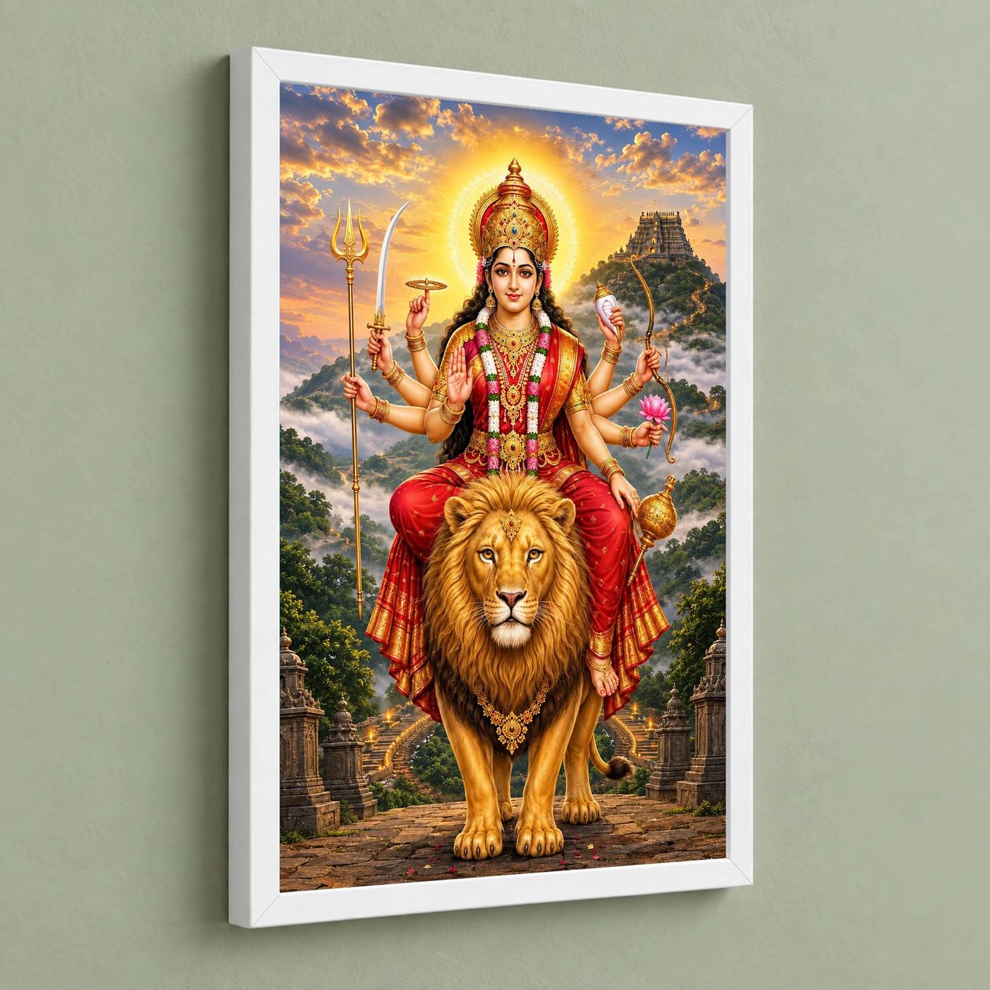 Chamundeshwari Mysuru Hills Photo Frame, view 5