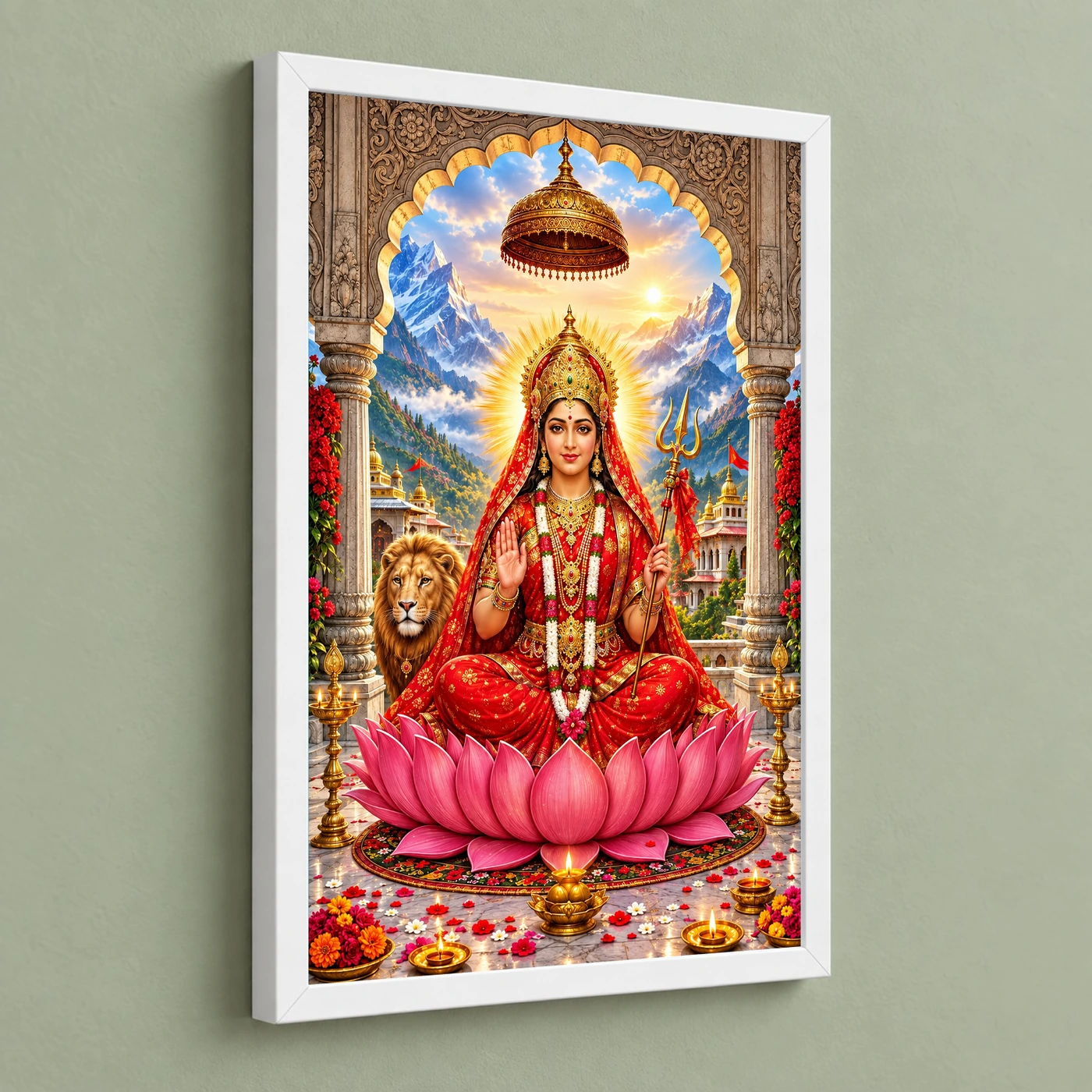 Chintpurni Mata Himachal Photo Frame, view 5