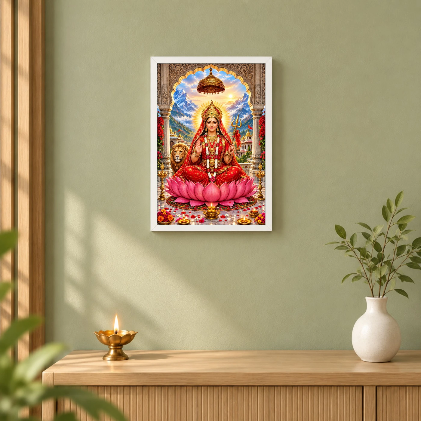 Chintpurni Mata Himachal Photo Frame, view 6