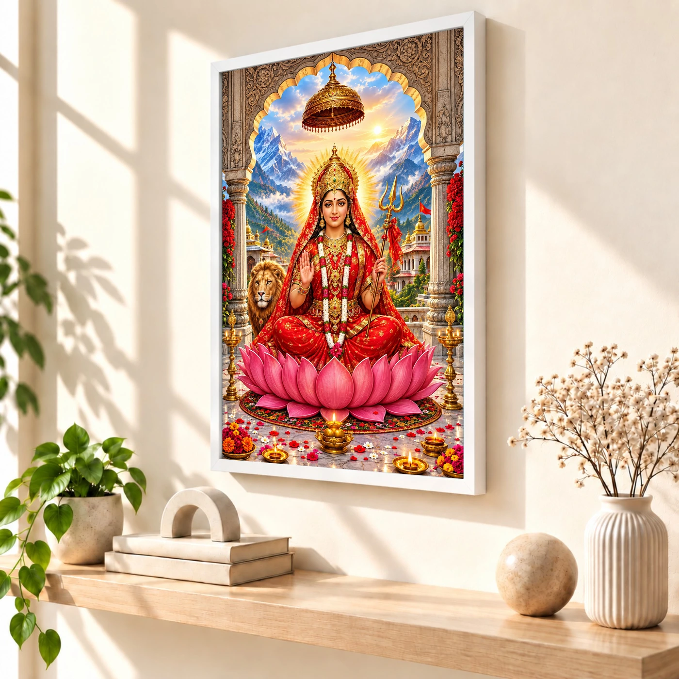 Chintpurni Mata Himachal Photo Frame, view 7