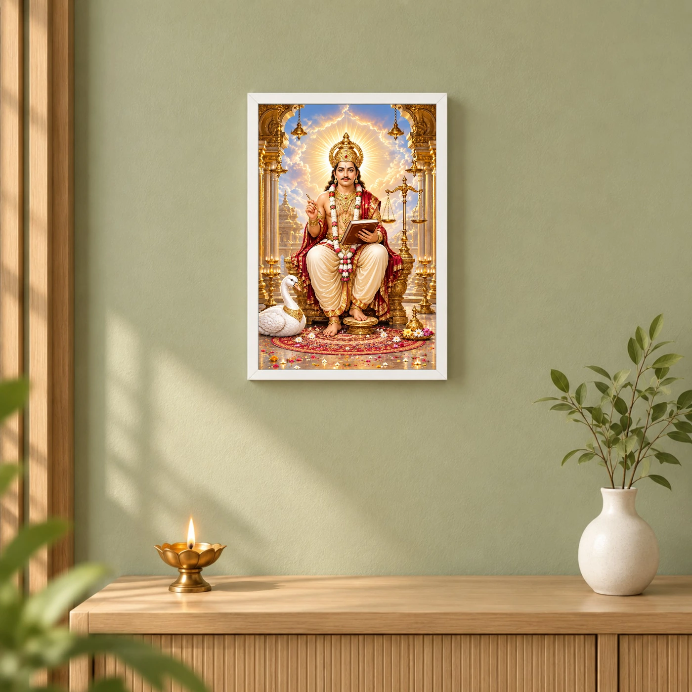 Chitragupta Celestial Court Photo Frame, view 6