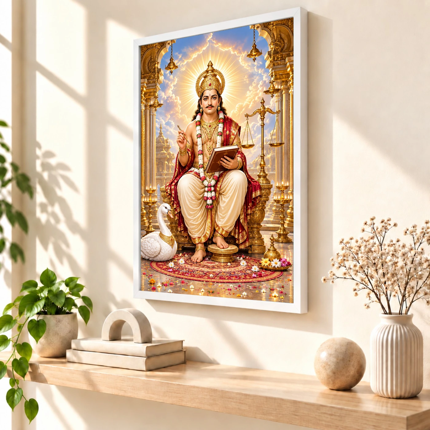 Chitragupta Celestial Court Photo Frame, view 7