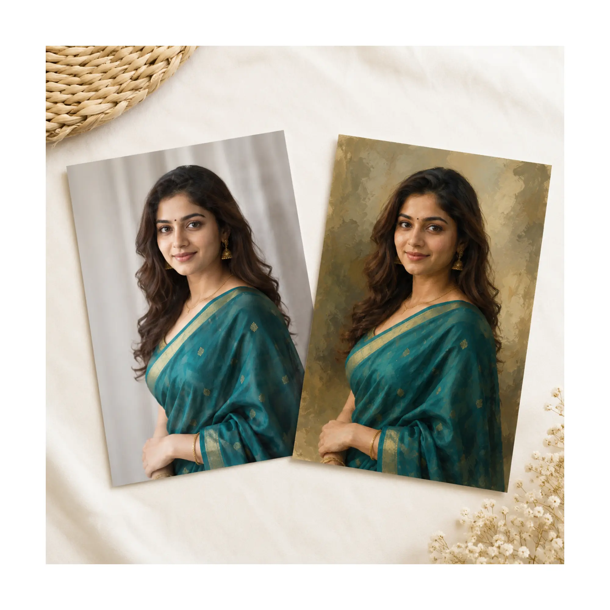 Colour Photo to Digital Painting Print