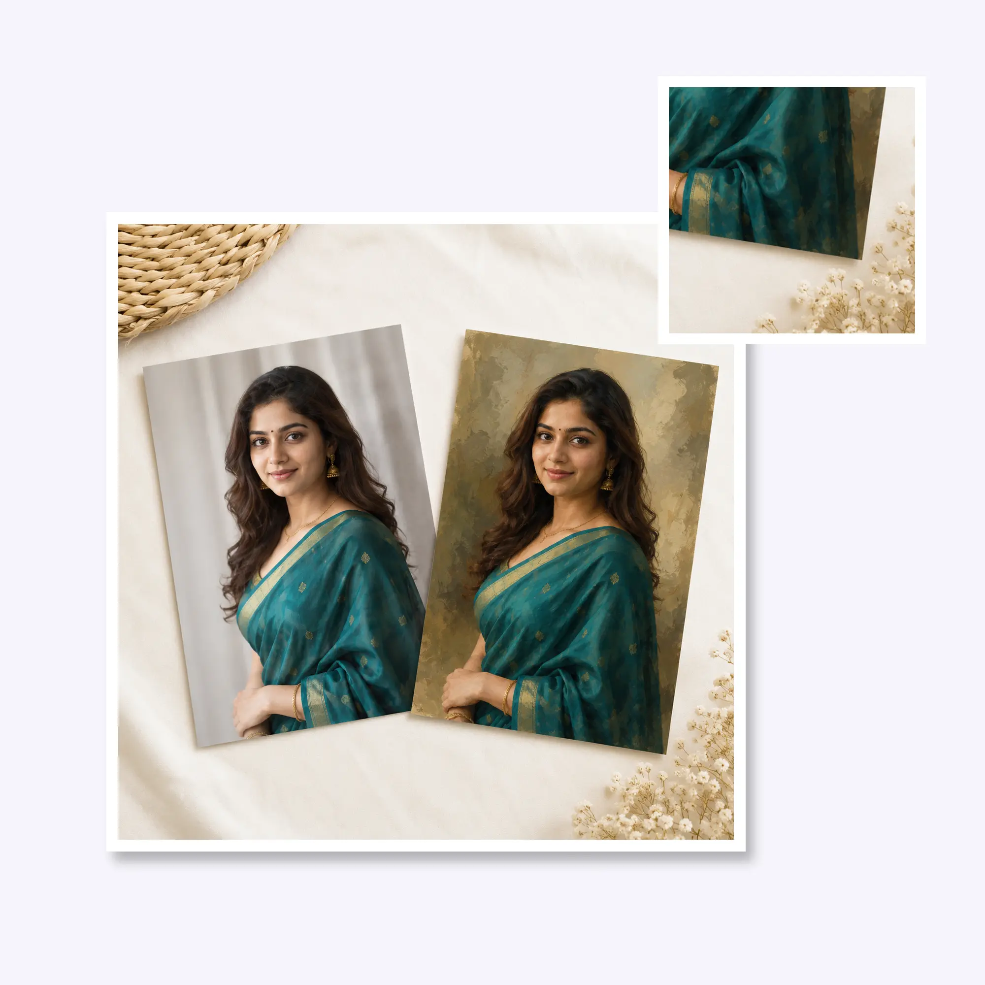 Colour Photo to Digital Painting Print, view 3