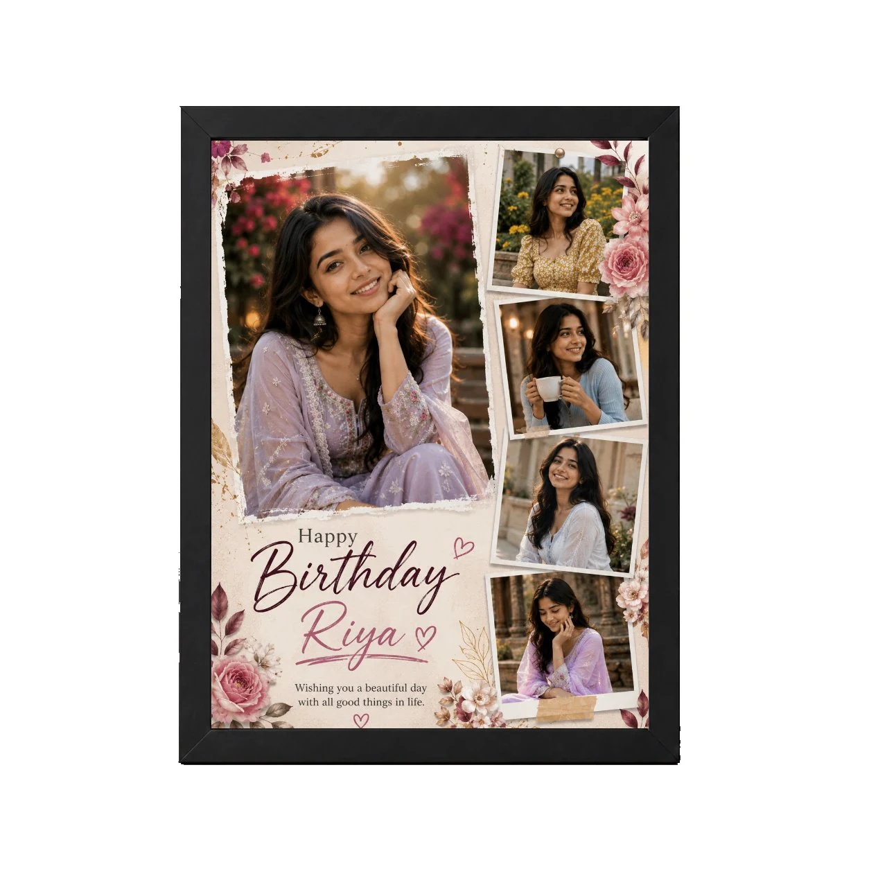 Custom Birthday Gift Photo Frame