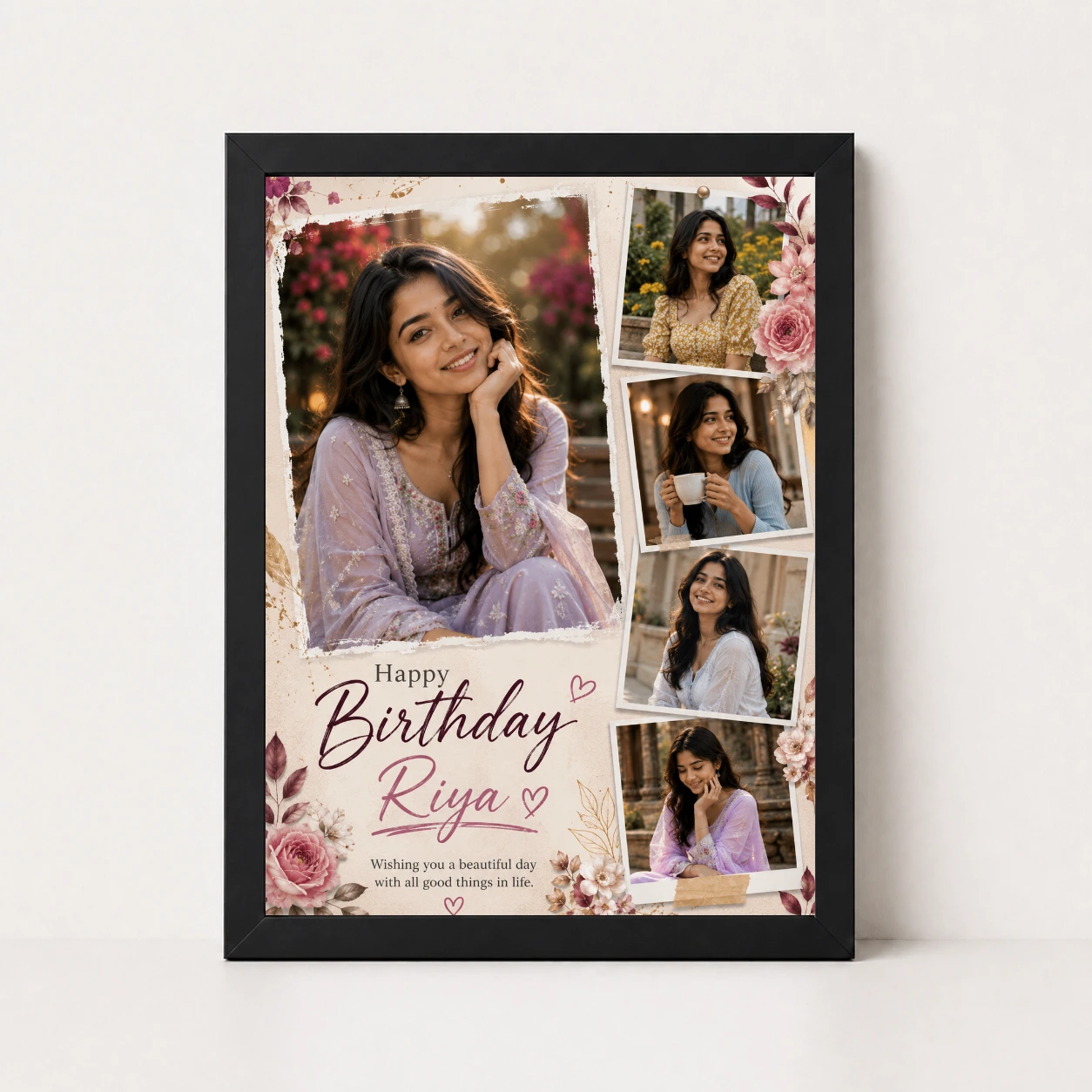 Custom Birthday Gift Photo Frame, view 9