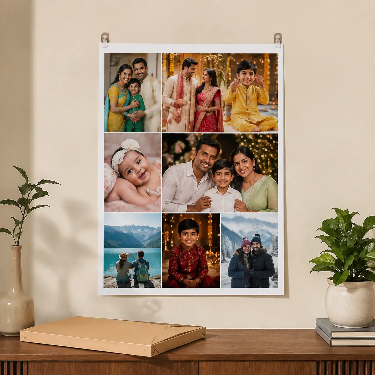 Custom Photo Collage Poster Online – A4 & A3, view 5