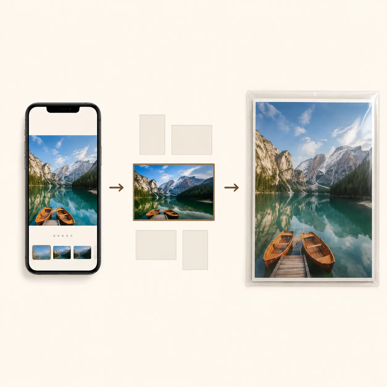 Custom Photo Poster Printing Online – A4 & A3, view 4