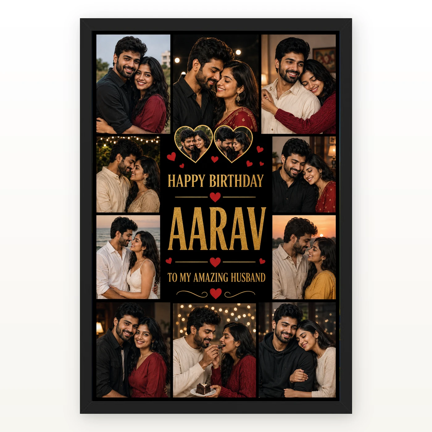 Customized Birthday Frame for Husband
