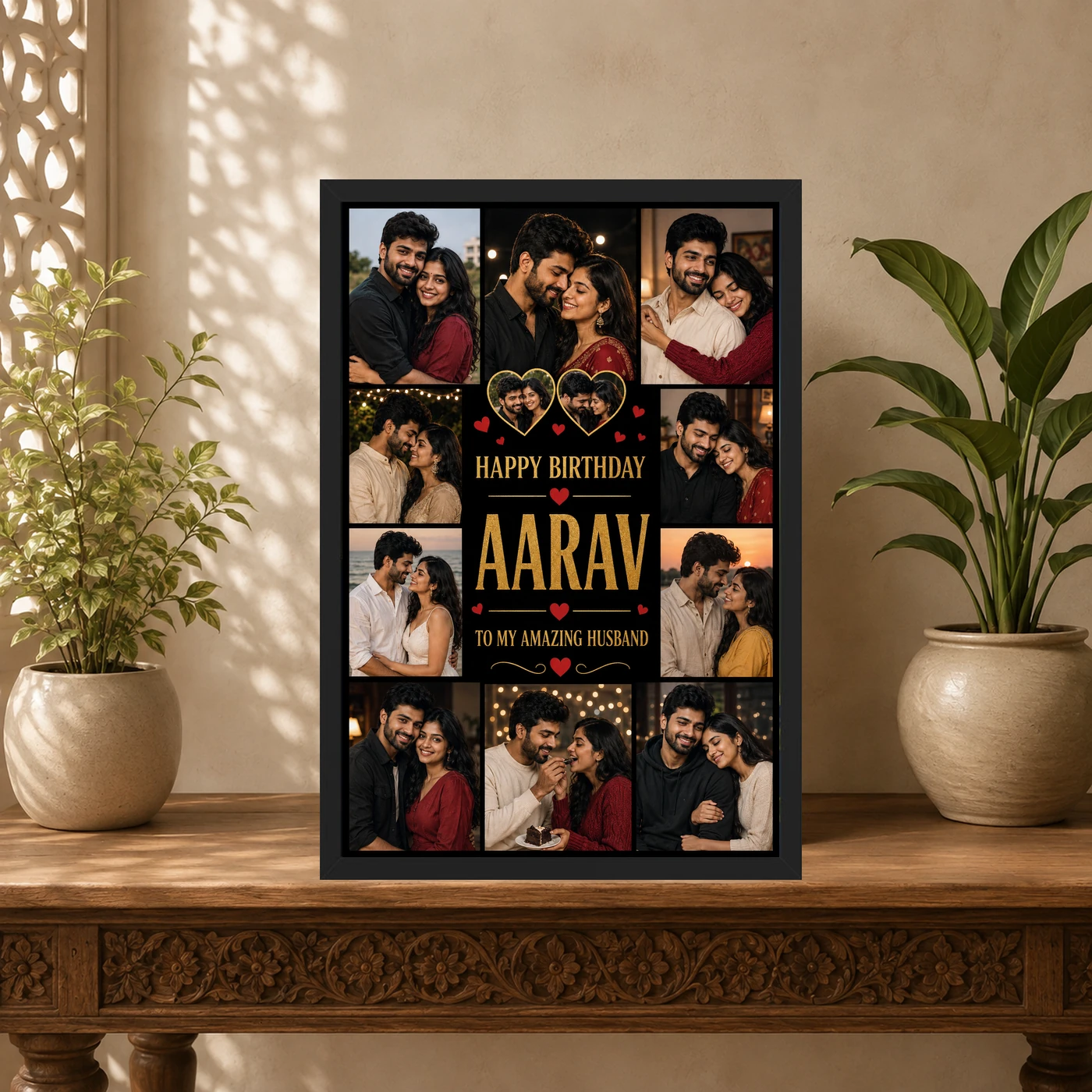 Customized Birthday Frame for Husband, view 5