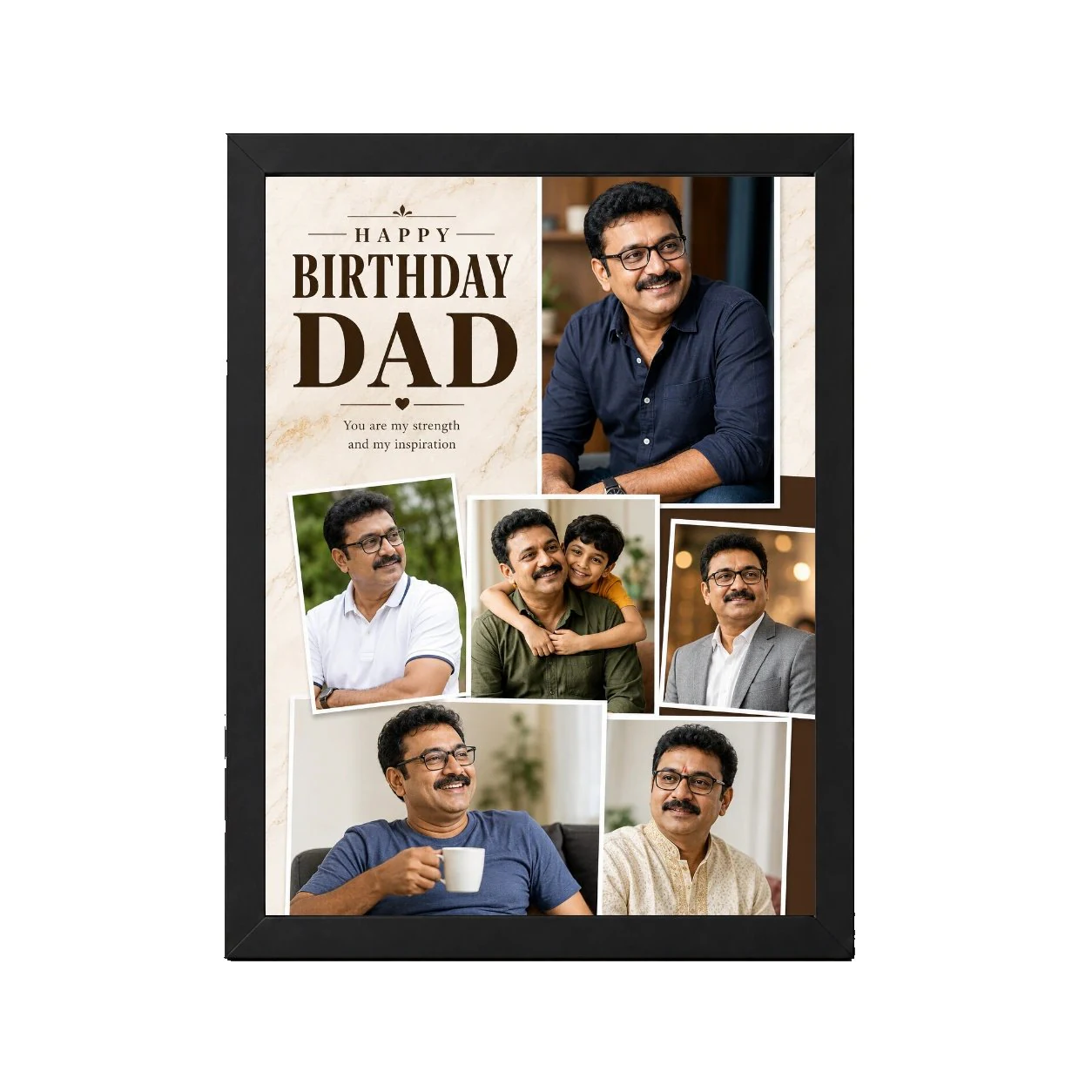 Dad Birthday Photo Frame