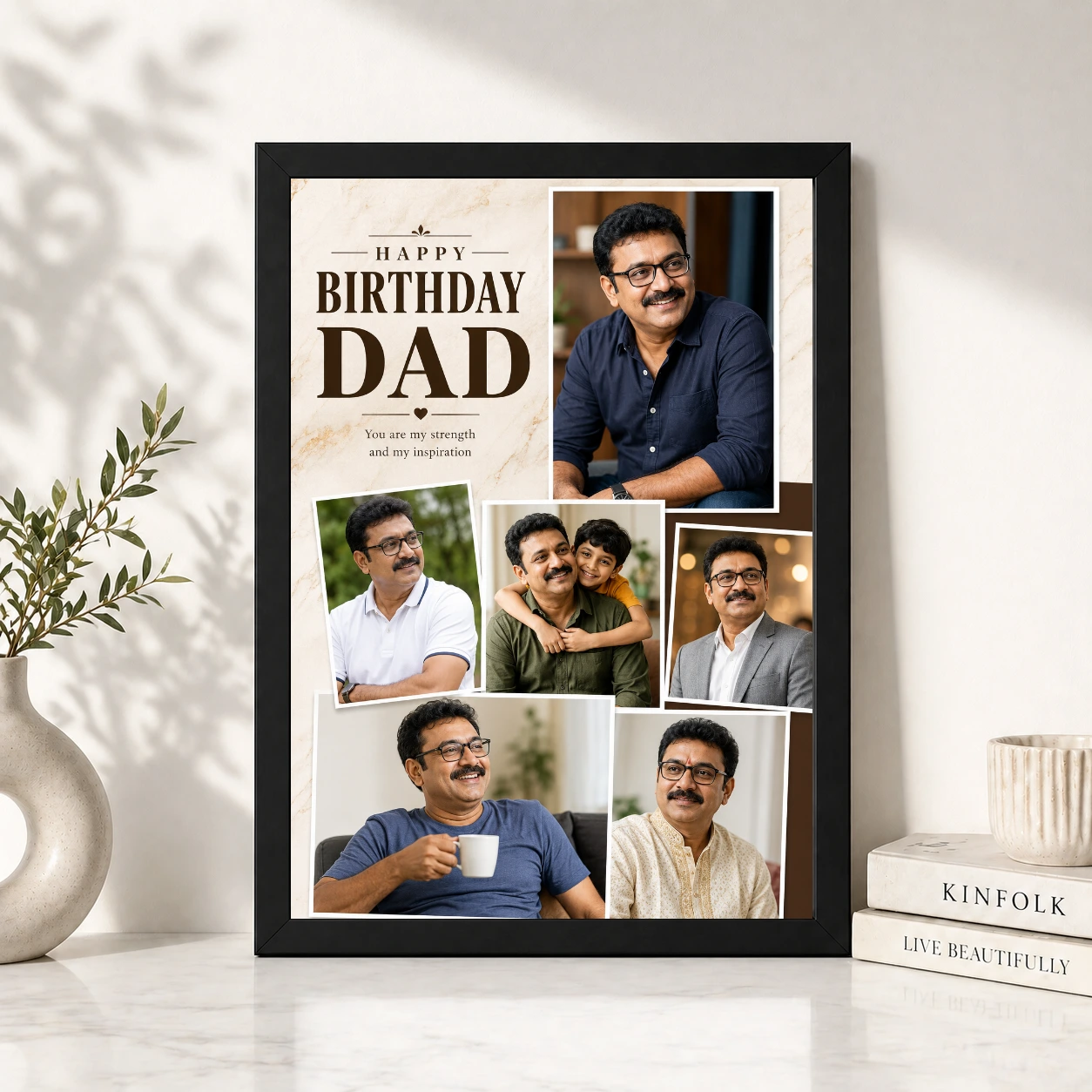 Dad Birthday Photo Frame, view 4