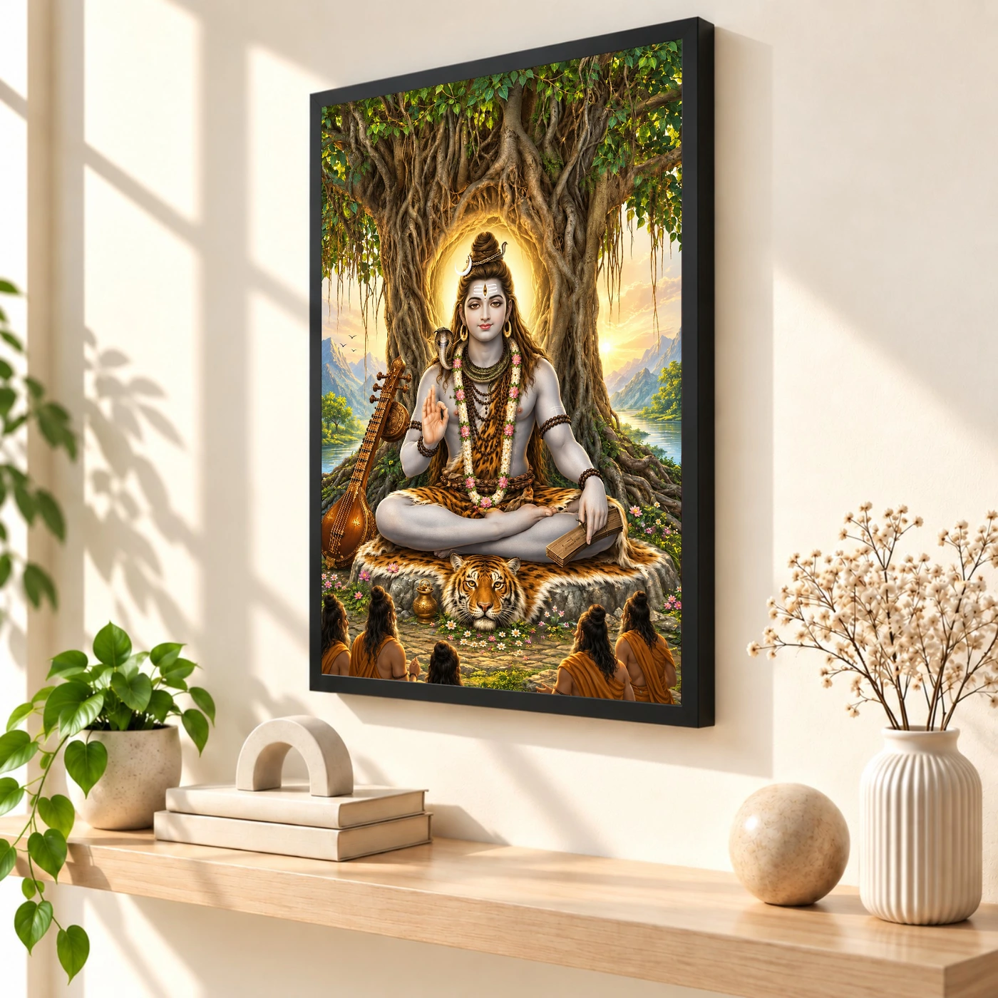 Dakshinamurthy Banyan Wisdom Photo Frame, view 2