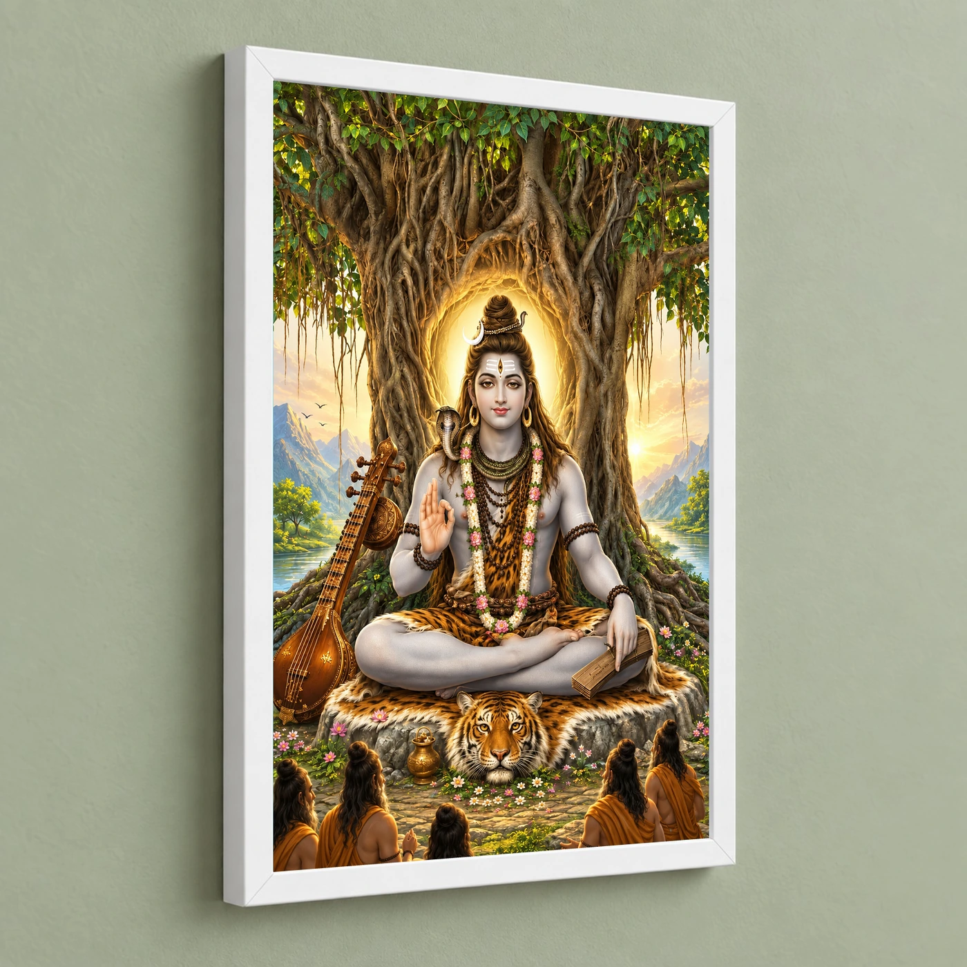 Dakshinamurthy Banyan Wisdom Photo Frame, view 5