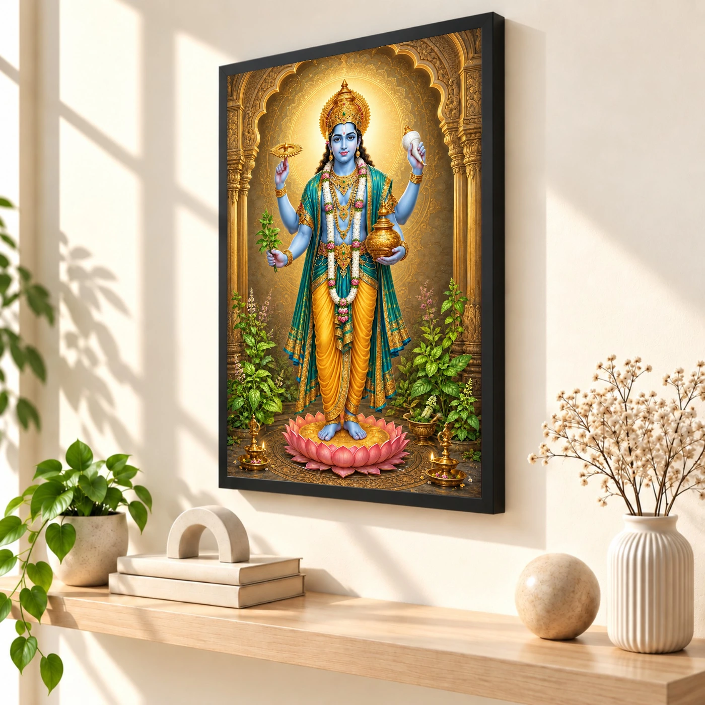 Dhanvantari Amrita Wellness Photo Frame, view 2