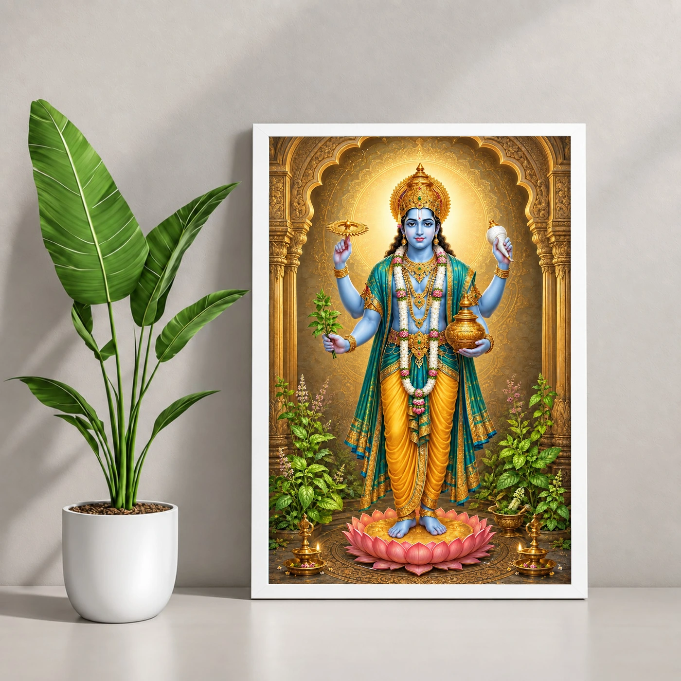 Dhanvantari Amrita Wellness Photo Frame, view 4