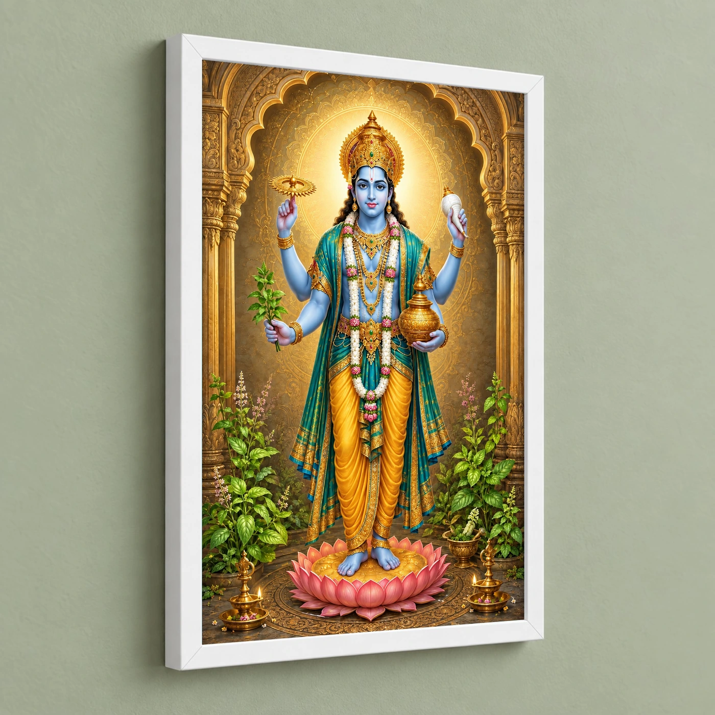 Dhanvantari Amrita Wellness Photo Frame, view 5