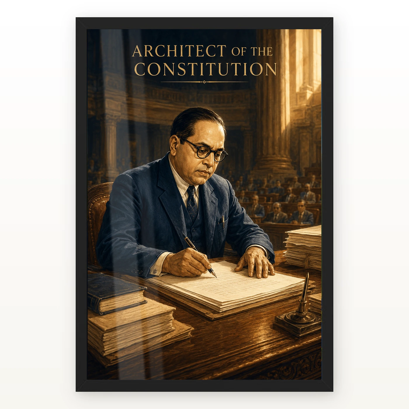 Dr. B. R. Ambedkar Architect of Constitution Photo Frame