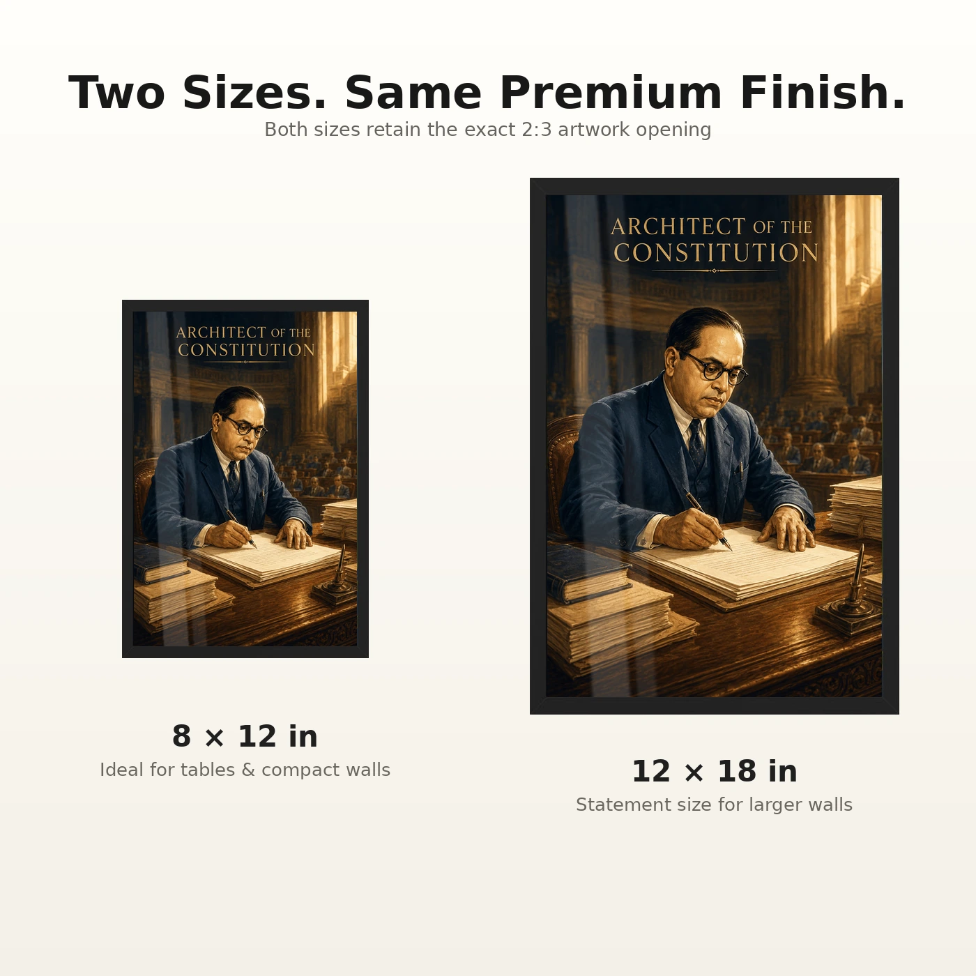 Dr. B. R. Ambedkar Architect of Constitution Photo Frame, view 8