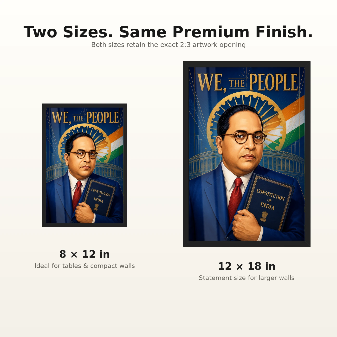 Dr. B. R. Ambedkar Constitution Portrait Photo Frame, view 8