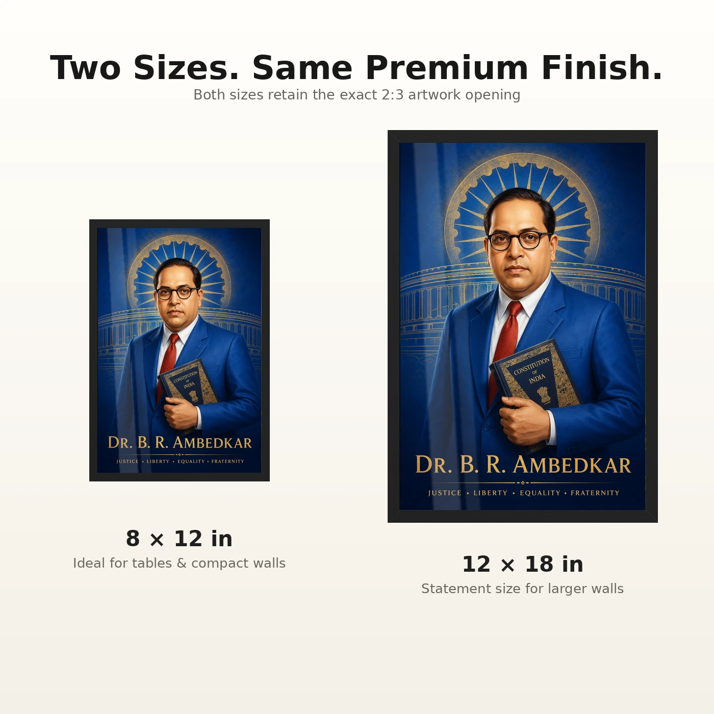 Dr. B. R. Ambedkar Justice Liberty Equality Photo Frame, view 8