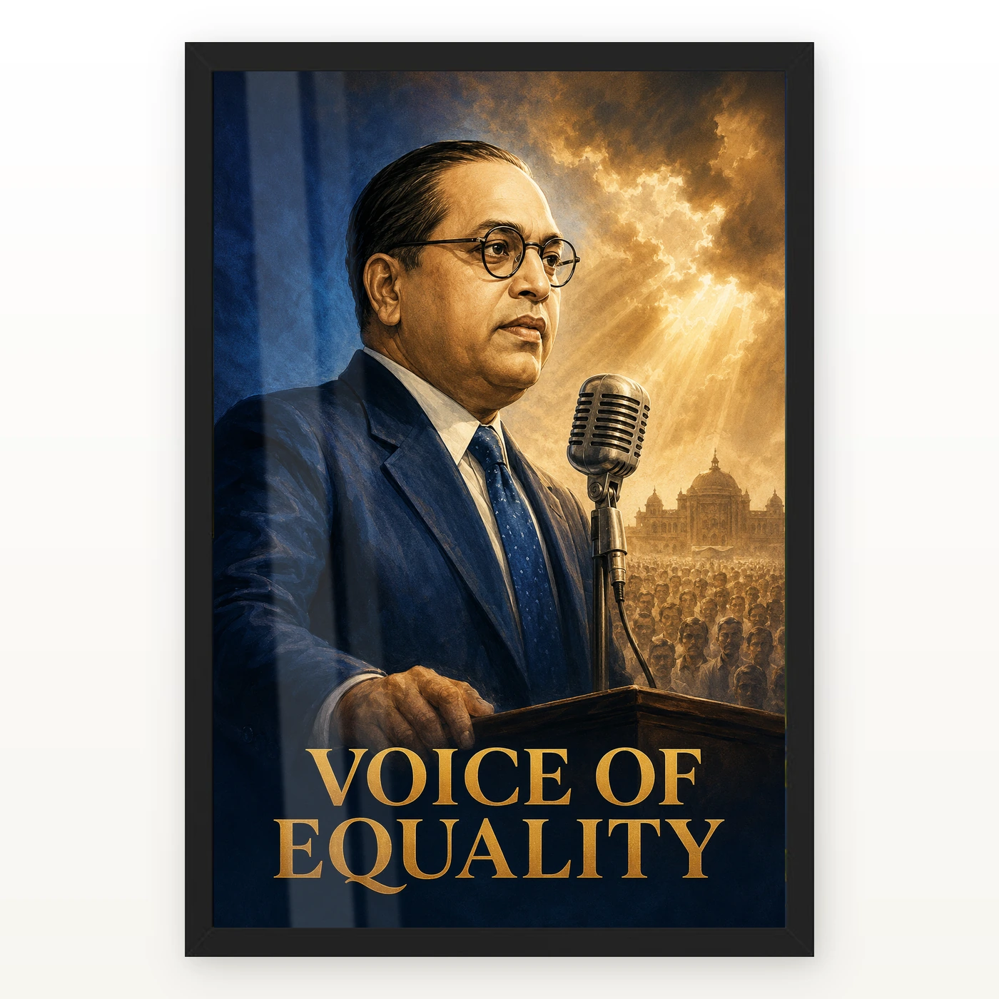 Dr. B. R. Ambedkar Voice of Equality Photo Frame