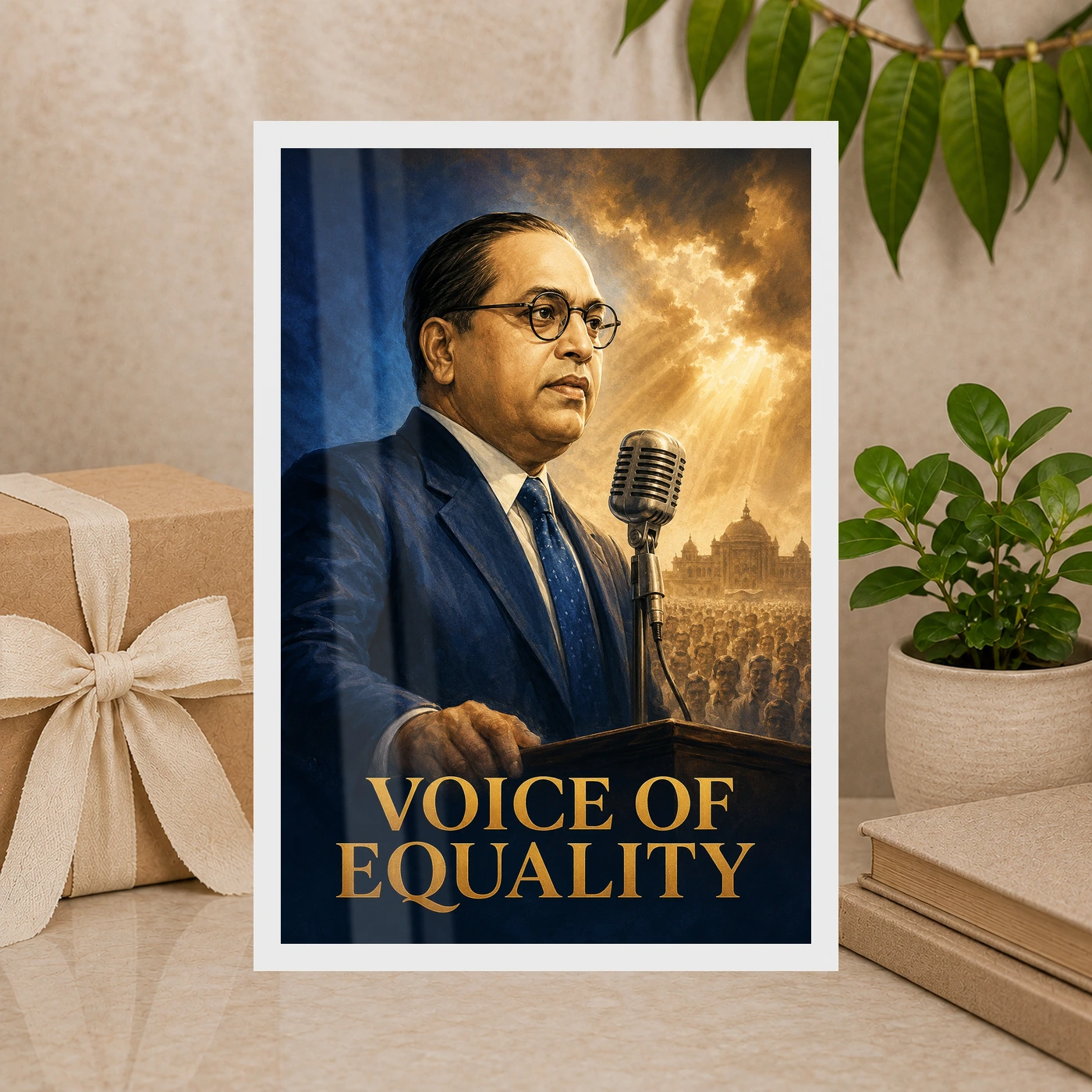 Dr. B. R. Ambedkar Voice of Equality Photo Frame, view 10