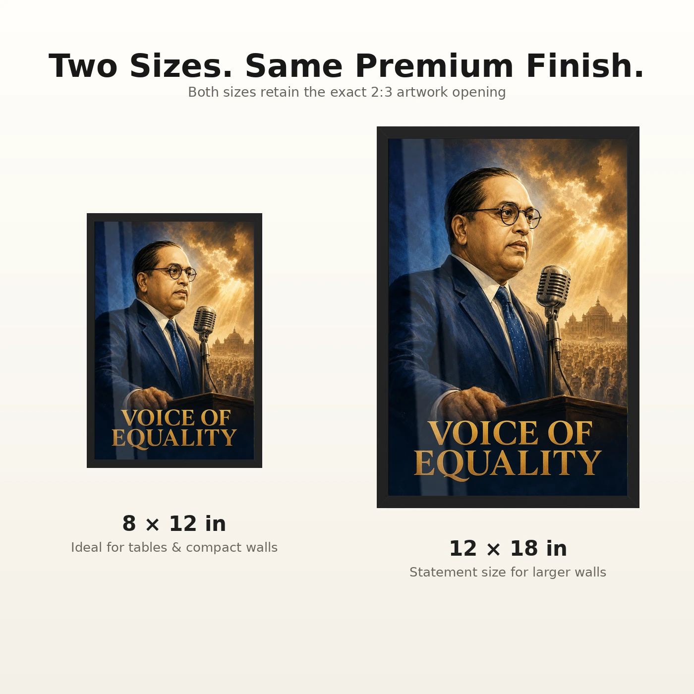 Dr. B. R. Ambedkar Voice of Equality Photo Frame, view 8