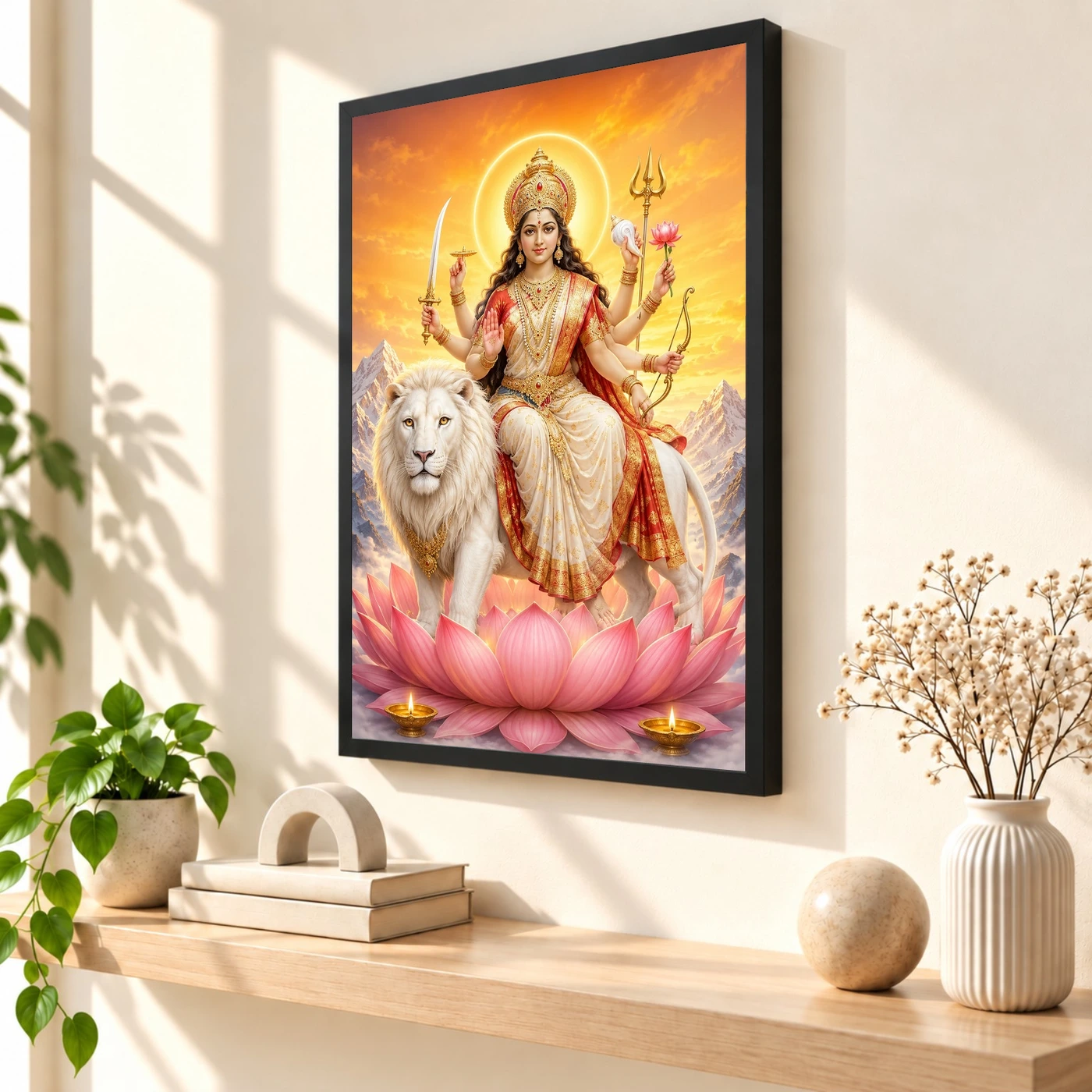 Durga Maa — Himalayan Sunrise Frame, view 2