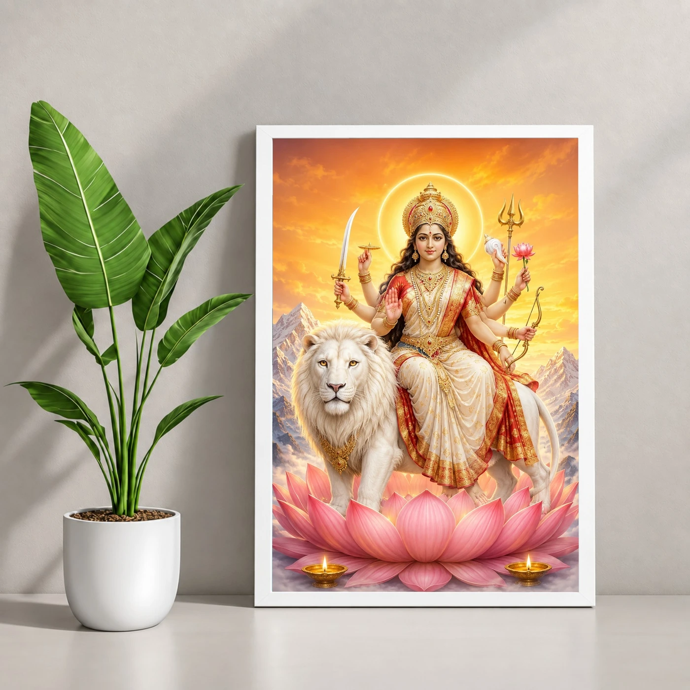 Durga Maa — Himalayan Sunrise Frame, view 4