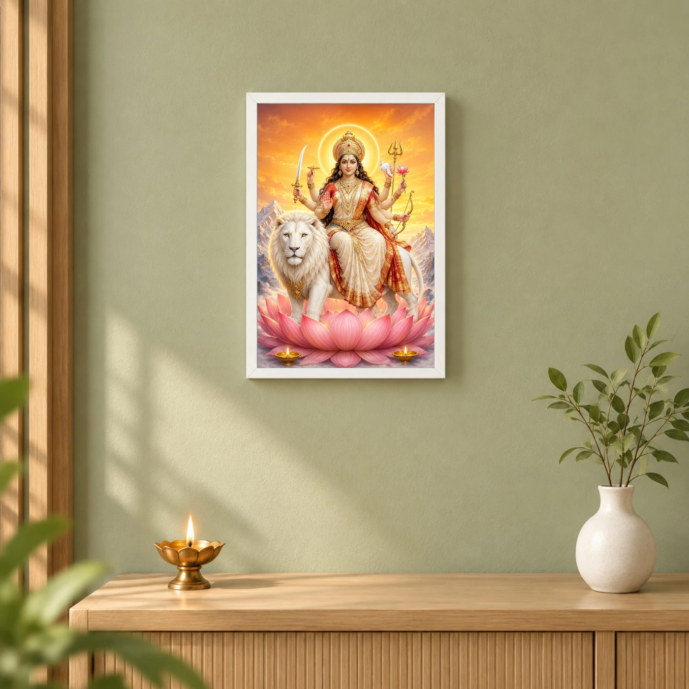 Durga Maa — Himalayan Sunrise Frame, view 6