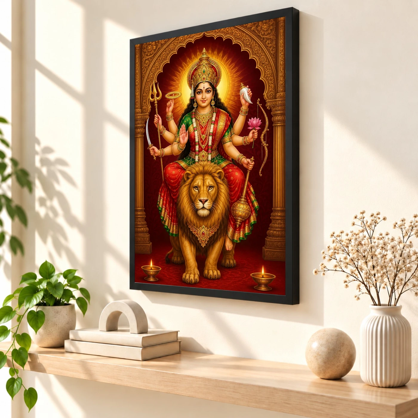 Durga Maa — Mahishasura Mardini Frame, view 2
