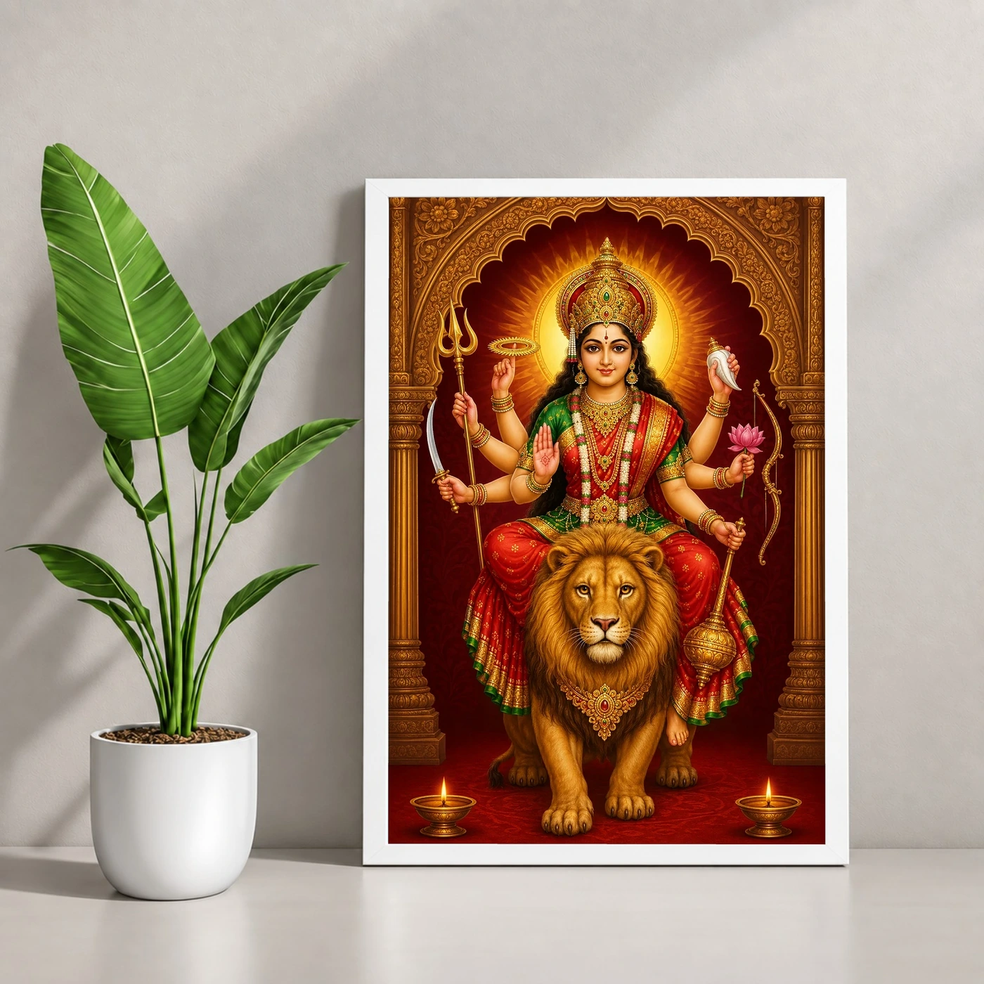 Durga Maa — Mahishasura Mardini Frame, view 4