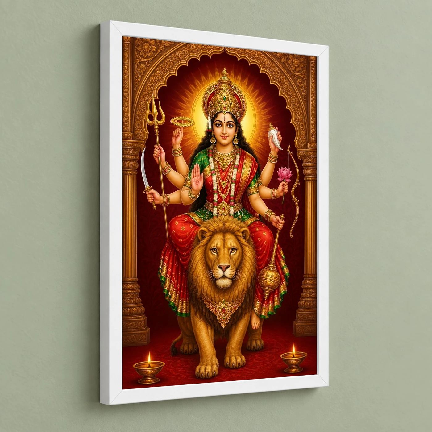 Durga Maa — Mahishasura Mardini Frame, view 5