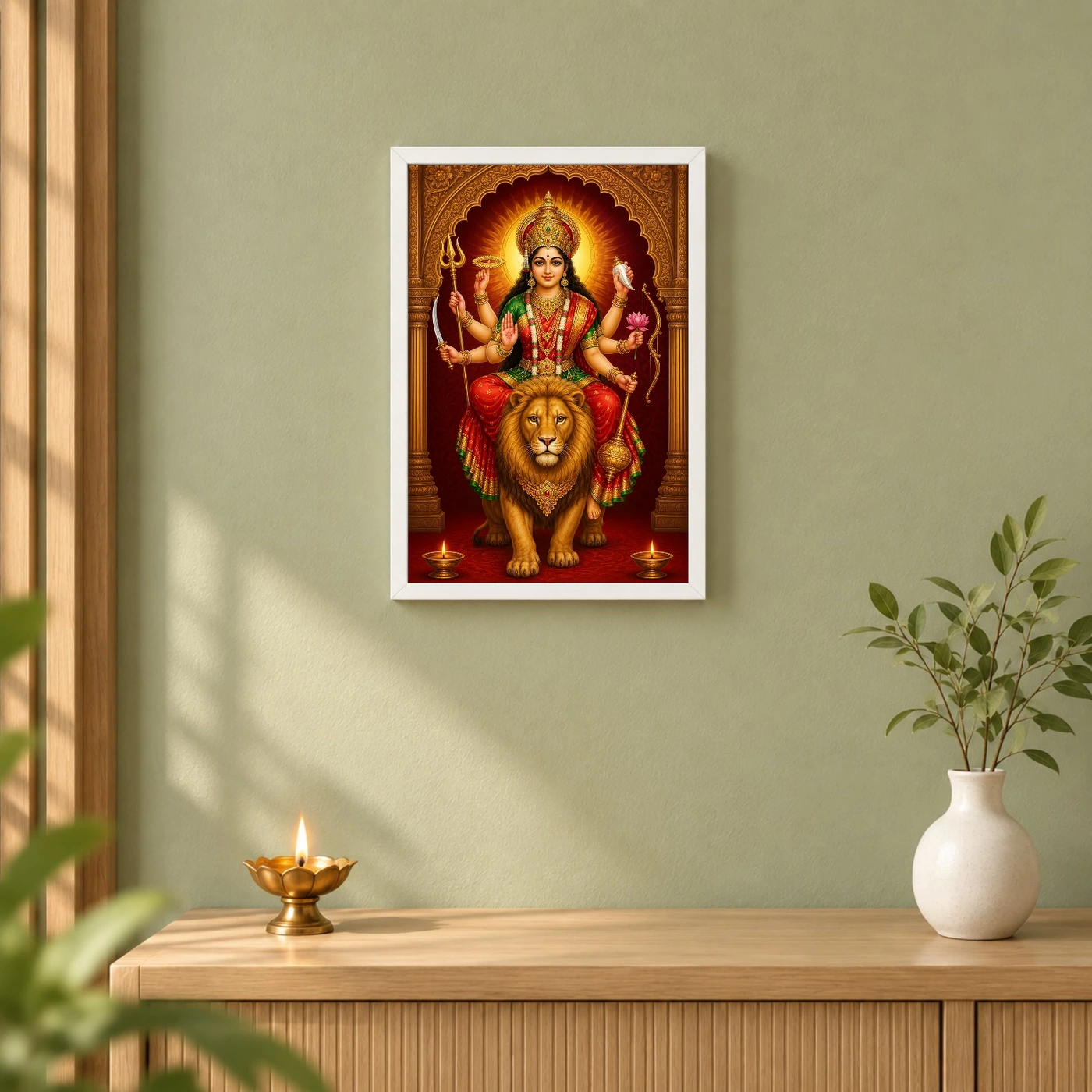 Durga Maa — Mahishasura Mardini Frame, view 6