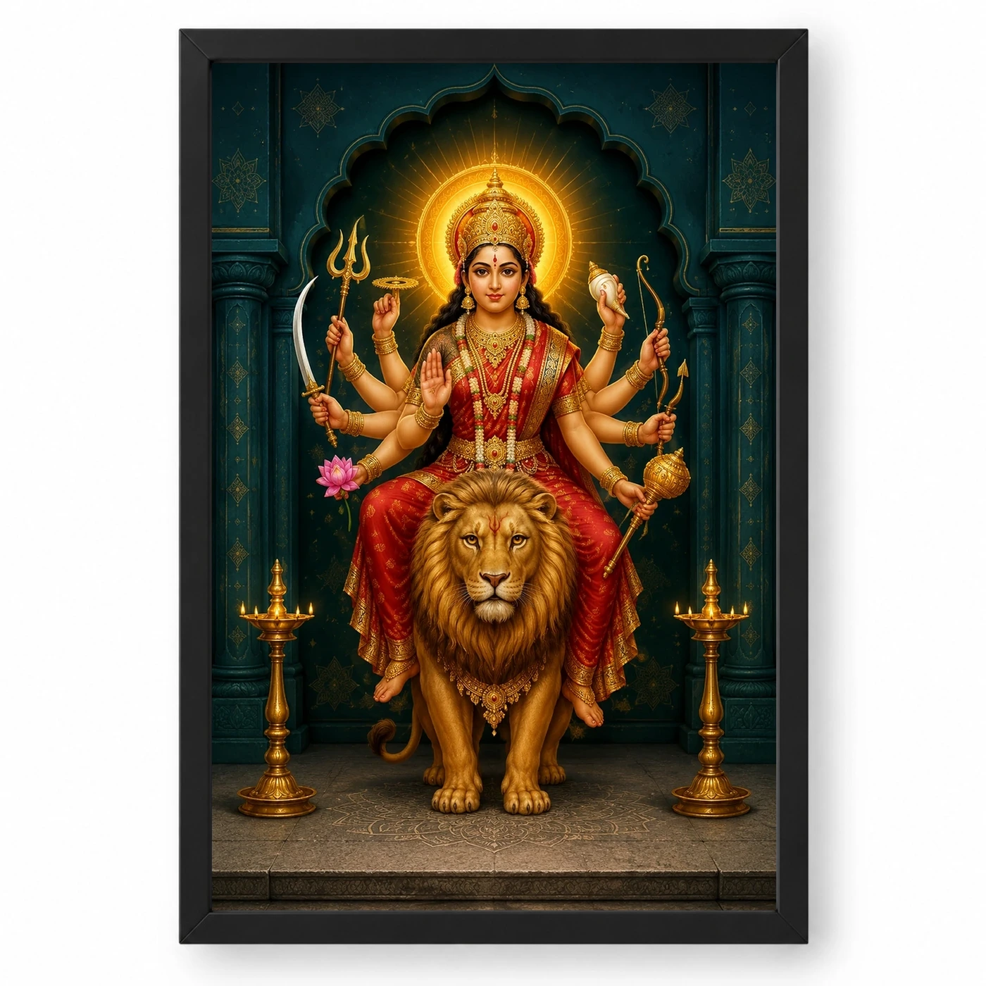 Durga — Main Entrance Protection Frame