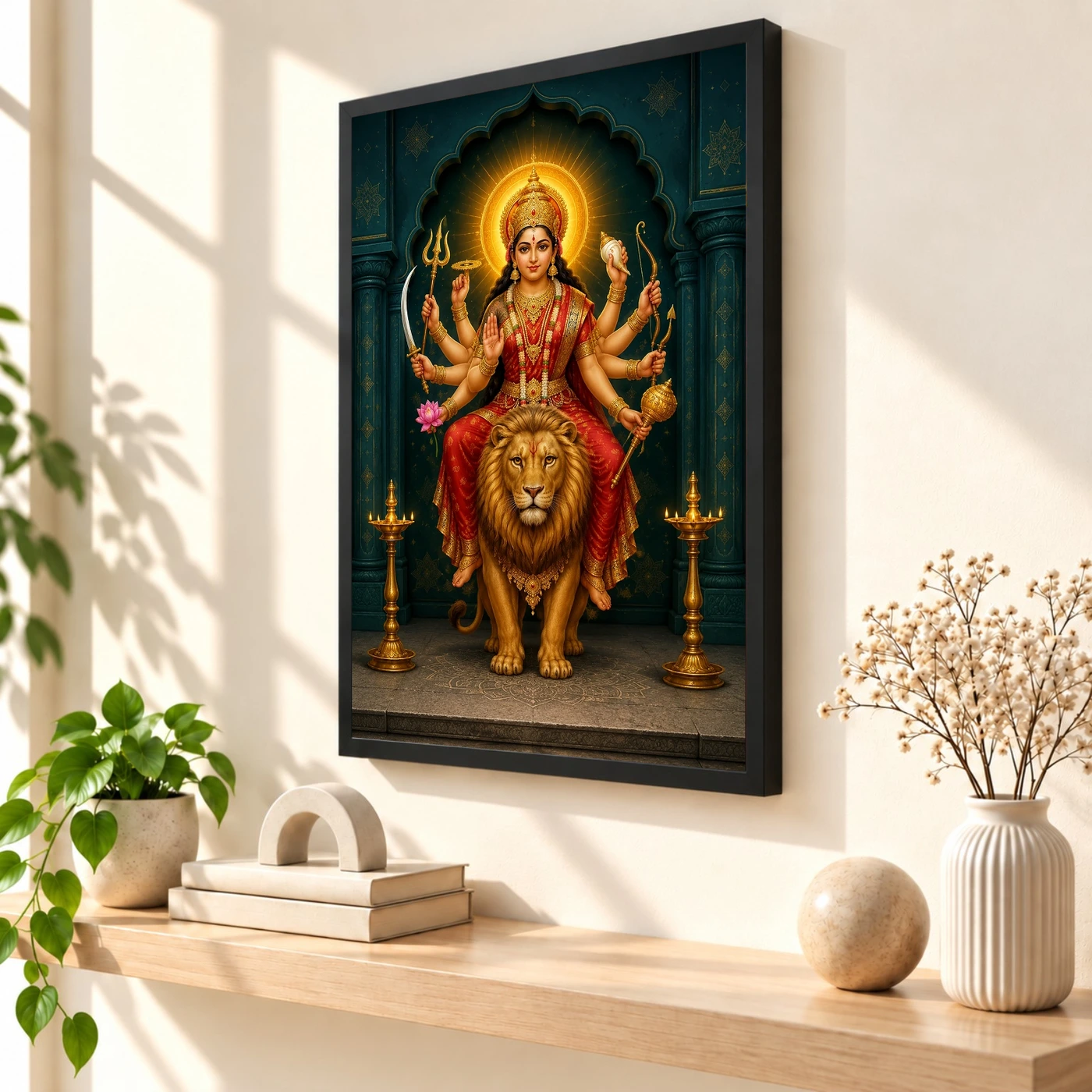 Durga — Main Entrance Protection Frame, view 2