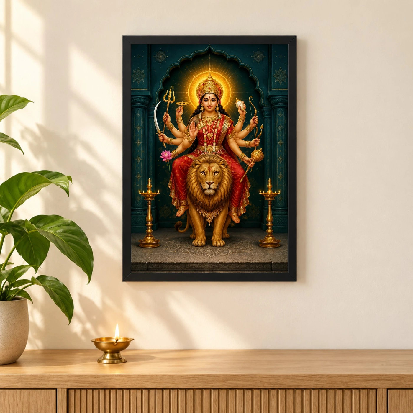 Durga — Main Entrance Protection Frame, view 3